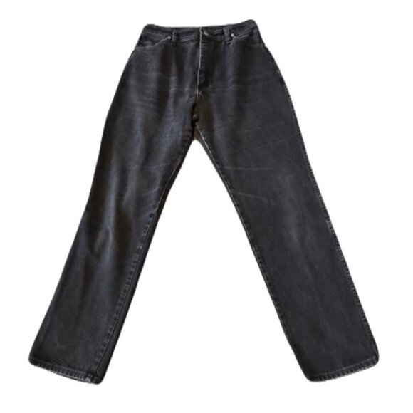 Wrangler Black Jeans Women’s High Rise Size 13/14 X 32 - Picture 1 of 10